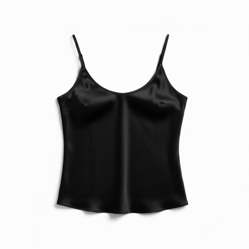 Classiques Entier Silk Blend Satin Cami - sz Small